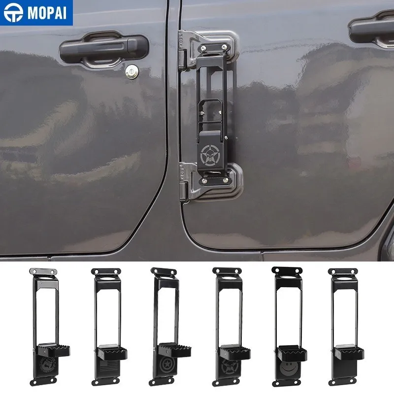 Фото Подъем по ступенькам автомобильной двери MOPAI для Jeep Gladiator JT 2018 + Строительная