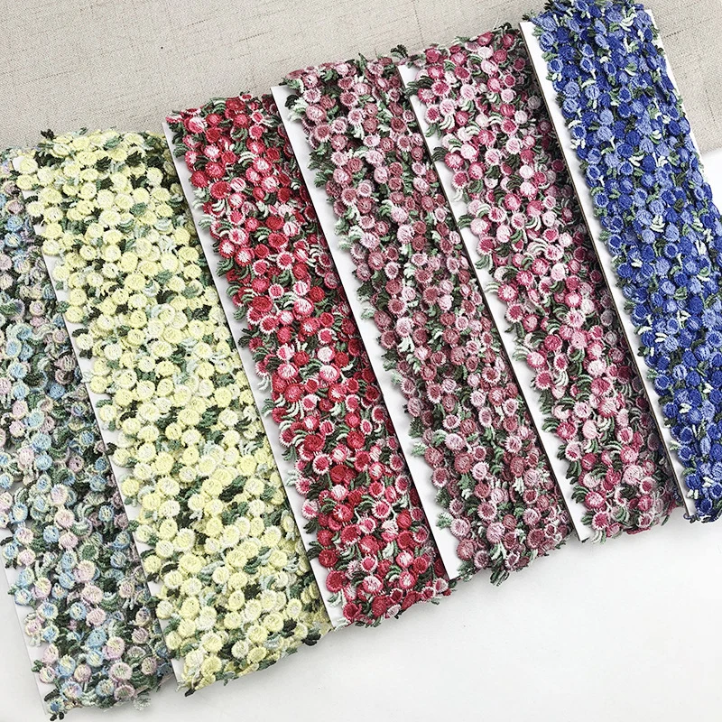 2Yards Flower Embroidered Lace Trim Ribbons Fabric Trim DIY Sewing Handmade Craft Materials Clothes Accessories Home Decoration
2Yards Flower Embroidered Lace Trim Ribbons Fabric Trim DIY Sewing Handmade Craft Materials Clothes Accessories Home Decoration