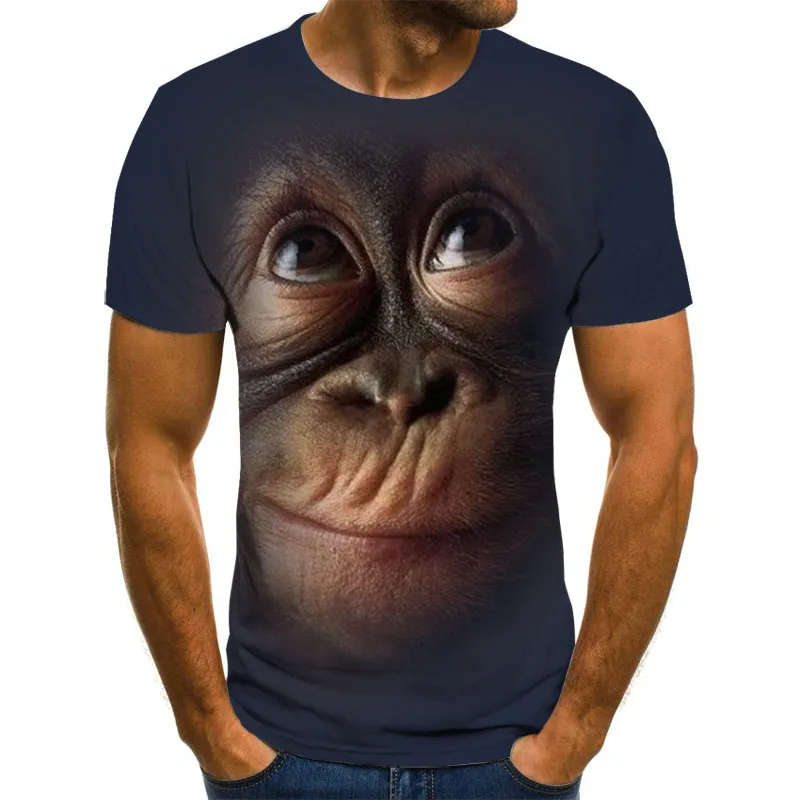 Summer 3D Printed Men and Women T-shirts 2021 Animal Monkey Green Hair Short Sleeve Funny Design Casual Tops Children T-shirt
Summer 3D Printed Men and Women T-shirts 2021 Animal Monkey Green Hair Short Sleeve Funny Design Casual Tops Children T-shirt
