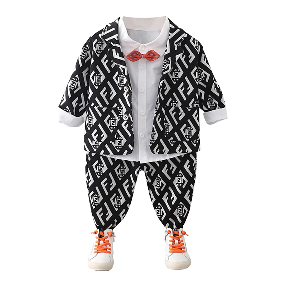 baby formal clothes kids Suit shirt pants 3pcs/set kids fashion suit with tie children wedding set for 2-4 years
baby formal clothes kids Suit shirt pants 3pcs/set kids fashion suit with tie children wedding set for 2-4 years