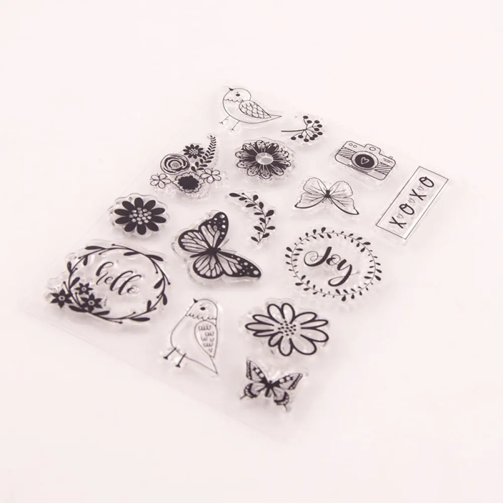 Butterfly Bird Transparent Clear Silicone Stamp/seal for DIY Scrapbooking/ Album Decorative Clear Stamp Sheets
Butterfly Bird Transparent Clear Silicone Stamp/seal for DIY Scrapbooking/ Album Decorative Clear Stamp Sheets