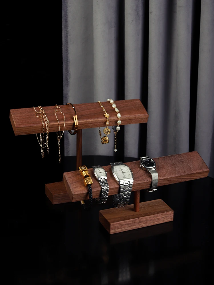New Fashion Solid Wood Black Walnut Bracelets Bangles Dispaly Holder Jewelry Display Stand Chain Display Rack
New Fashion Solid Wood Black Walnut Bracelets Bangles Dispaly Holder Jewelry Display Stand Chain Display Rack