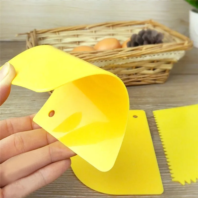 Kitchen Accessories 3 Pcs Plastic Baking Cake Scraper Dough Vegetable Cutter Kitchenware Mutfak Aksesuarlari Kitchen Gadgets
Kitchen Accessories 3 Pcs Plastic Baking Cake Scraper Dough Vegetable Cutter Kitchenware Mutfak Aksesuarlari Kitchen Gadgets