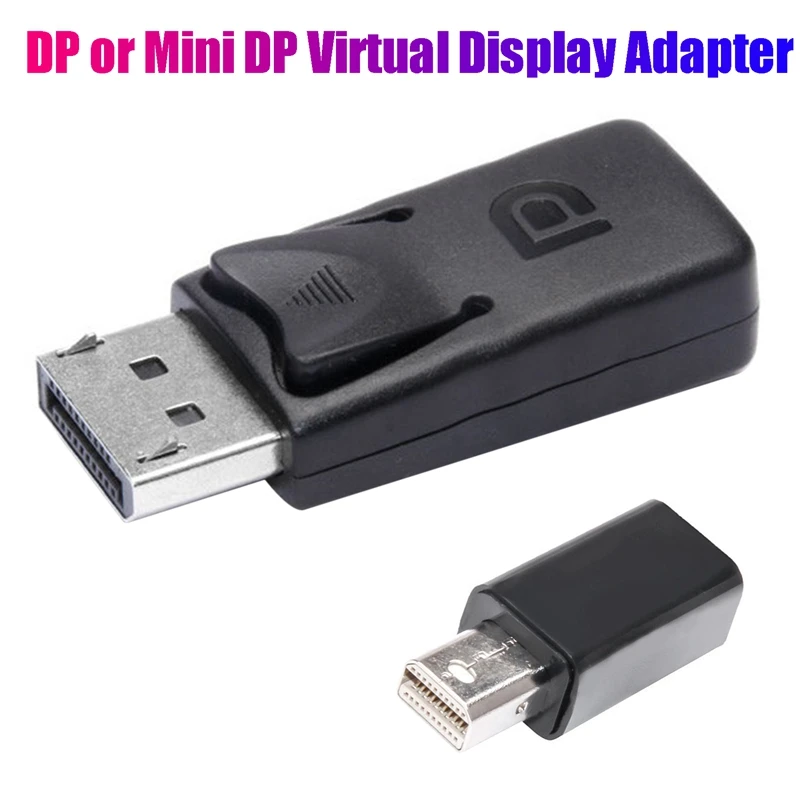 Virtual Display Adapter DisplayPort EDID Display Emulator Connector for BTC Miner Mining
Virtual Display Adapter DisplayPort EDID Display Emulator Connector for BTC Miner Mining