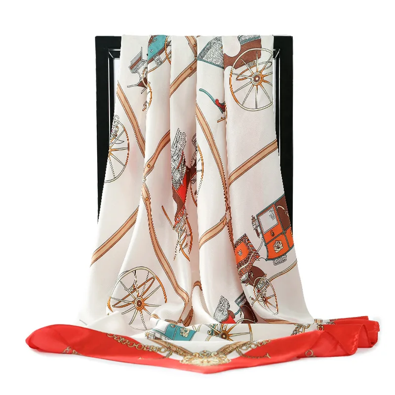 2021 Модный женский атласный шарф с цветочным принтом 90x90 см НОВЫЙ СОЛНЦЕЗАЩИТНЫЙ Шелковый Хиджаб шарфы женские квадратные шали и палантины
2021 Модный женский атласный шарф с цветочным принтом 90x90 см НОВЫЙ СОЛНЦЕЗАЩИТНЫЙ Шелковый Хиджаб шарфы женские квадратные шали и палантины