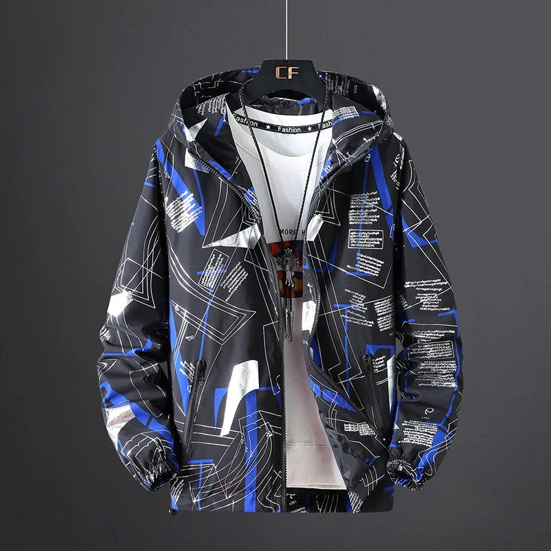 2021 Spring Men's Jacket Bright Hip Hop Retro Color Patchwork Jackets Streetwear Track Hipster Plus Size 5xl 6xl 7xl | Мужская