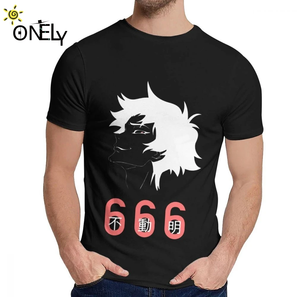 Мужская футболка Devilman Crybaby 666 хлопок 2019 г. Новое поступление Уличная одежда