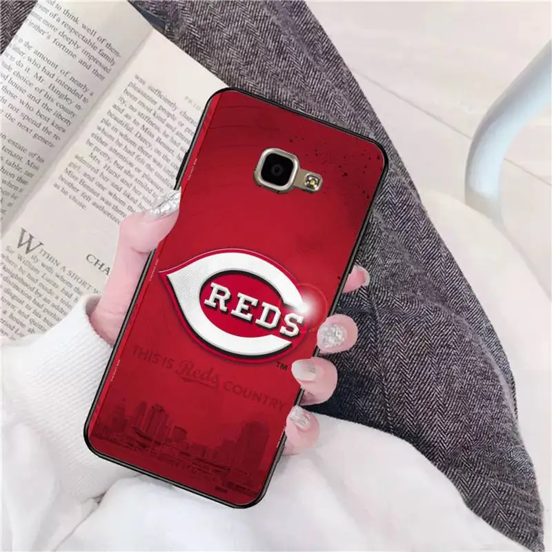 Cincinnati Reds Black TPU Phone Case For Samsung A 9 10 20 30 40 M20 S 30 31 J5(2015) J5prime 6 7 Plus
Cincinnati Reds Black TPU Phone Case For Samsung A 9 10 20 30 40 M20 S 30 31 J5(2015) J5prime 6 7 Plus
