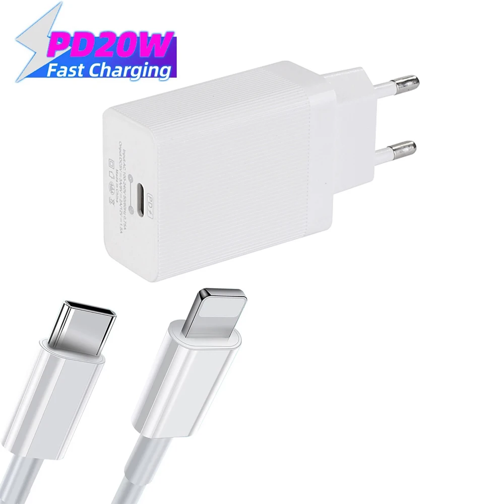 20W USB C Charger Ultra Compact PD 3.0 Fast Charger for iPhone 12 Mini 11 iPad Pro Xiaomi Galaxy EU PLug USB C Power Adapter
20W USB C Charger Ultra Compact PD 3.0 Fast Charger for iPhone 12 Mini 11 iPad Pro Xiaomi Galaxy EU PLug USB C Power Adapter