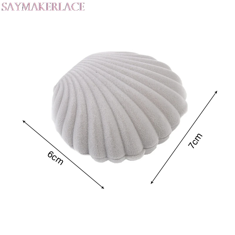 New Fashion Jewelry Box Colorful Shell Velvet Container Boxes Holder Wedding Engagement Ring Earrings Necklace Display Gifts 
New Fashion Jewelry Box Colorful Shell Velvet Container Boxes Holder Wedding Engagement Ring Earrings Necklace Display Gifts