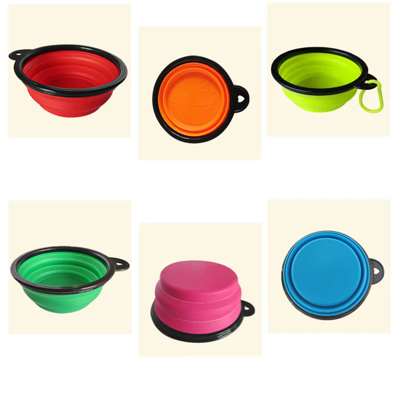 Pet Bowl Folding Silicone Travel Dog Bowls Portable Bowl For Pet Eating Dishes 
Pet Bowl Folding Silicone Travel Dog Bowls Portable Bowl For Pet Eating Dishes