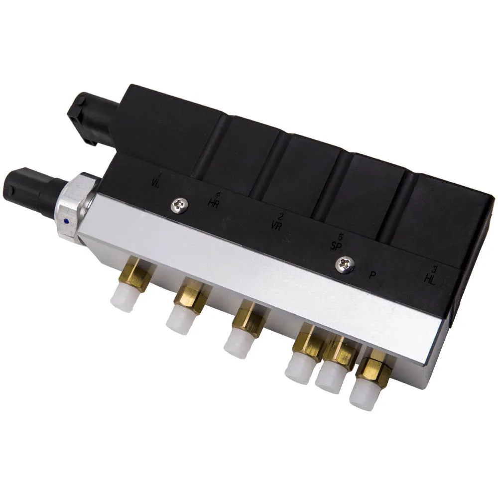 Air Shock Strut Solenoid Valve Block For Mercedes W220 S350 S430 S500 S600 S55 Airmatic 2203200258 
Air Shock Strut Solenoid Valve Block For Mercedes W220 S350 S430 S500 S600 S55 Airmatic 2203200258