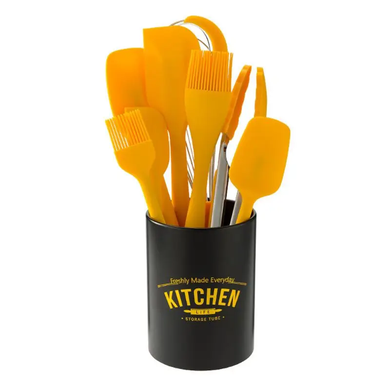 8pcs Non-Stick Silicone Kitchen Utensils Set Spatula Spoon Brush Holder Cooking X7YD
8pcs Non-Stick Silicone Kitchen Utensils Set Spatula Spoon Brush Holder Cooking X7YD