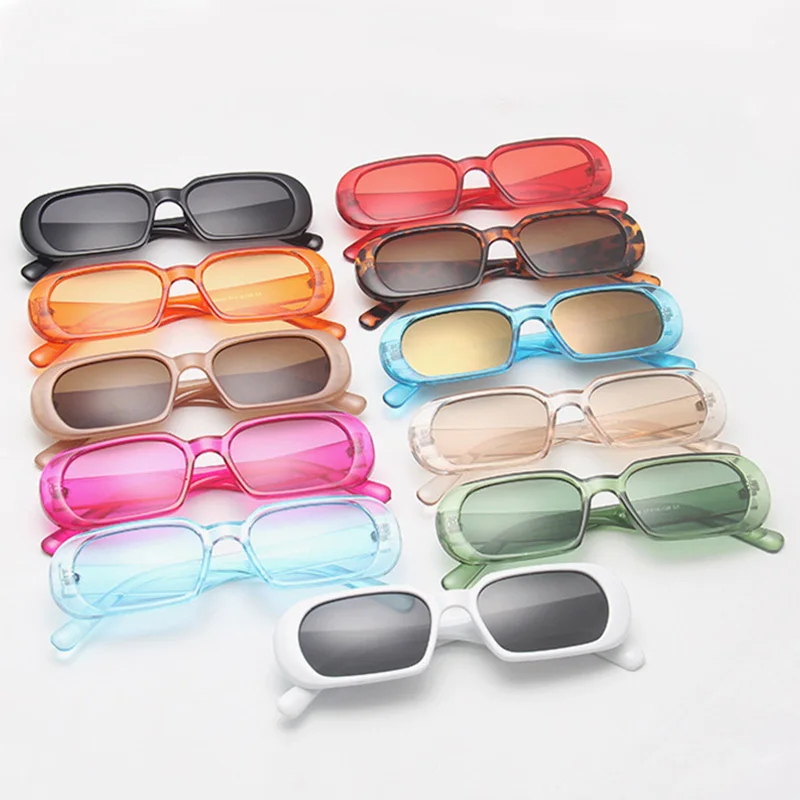 Retro Women Sunglasses Small Rectangle Frame Sun Glasses UV400 Protection Eyewear Summer Travel Beach Trendy Eyeglasses
Retro Women Sunglasses Small Rectangle Frame Sun Glasses UV400 Protection Eyewear Summer Travel Beach Trendy Eyeglasses