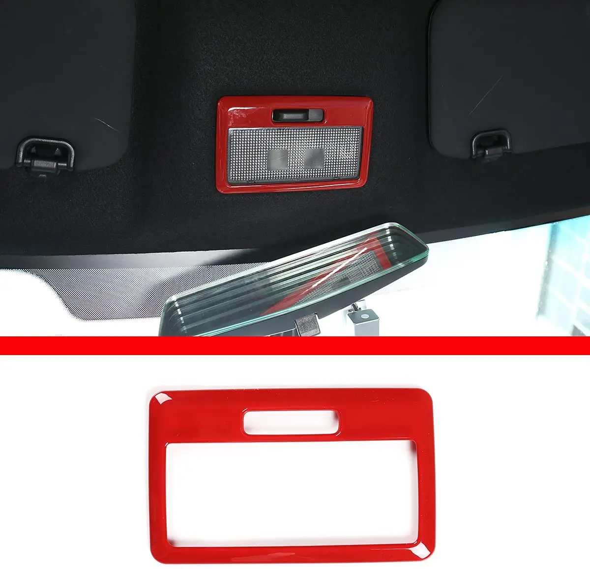 for Subaru BRZ & for Toyota 86 2014-2020 Car Roof Front Reading Light Frame ABS Decoration Cover Interior Accessories (Red)
for Subaru BRZ & for Toyota 86 2014-2020 Car Roof Front Reading Light Frame ABS Decoration Cover Interior Accessories (Red)