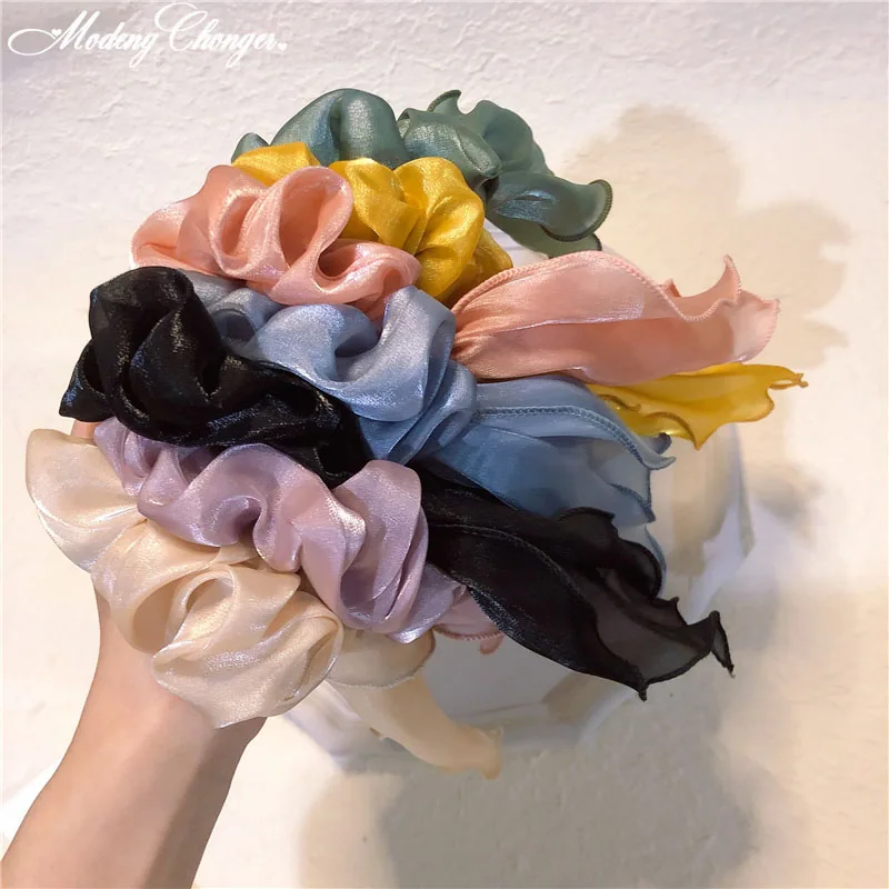 Fashion Bow Streamers Hair Scrunchies Elastic Hair Band Satin Ribbon Ponytail Scarf Hairtie Hair Ring For Woman Hair Accessories 
Fashion Bow Streamers Hair Scrunchies Elastic Hair Band Satin Ribbon Ponytail Scarf Hairtie Hair Ring For Woman Hair Accessories
