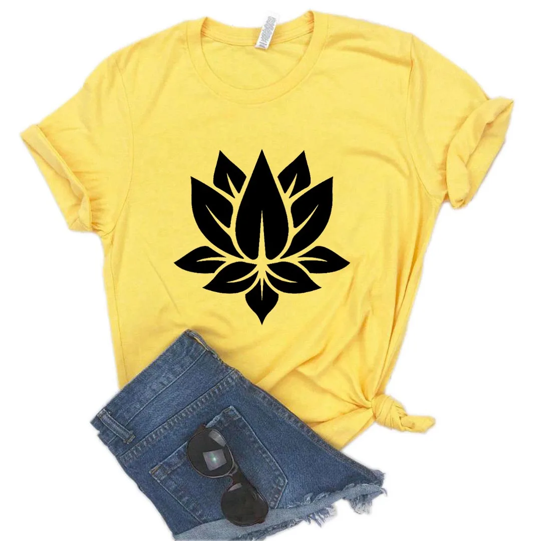 Lotus Flower Print Women tshirt Cotton Casual Funny t shirt Gift Lady Yong Girl Top Tee
Lotus Flower Print Women tshirt Cotton Casual Funny t shirt Gift Lady Yong Girl Top Tee