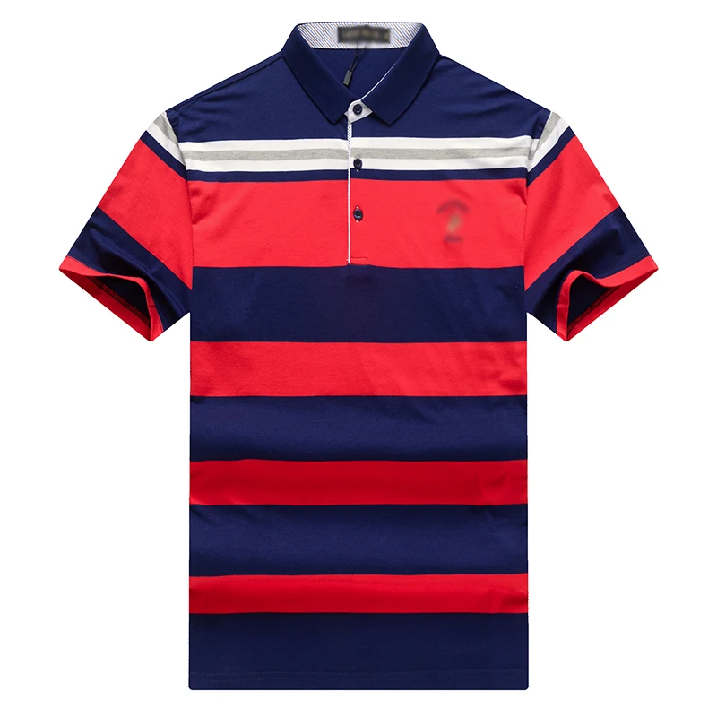 Men Summer Cotton Polo Shirt Red Green Blue Contrast Color Cross Stripe Pattern Turn Down Collar Short Sleeve Top Casual Clothes
Men Summer Cotton Polo Shirt Red Green Blue Contrast Color Cross Stripe Pattern Turn Down Collar Short Sleeve Top Casual Clothes
