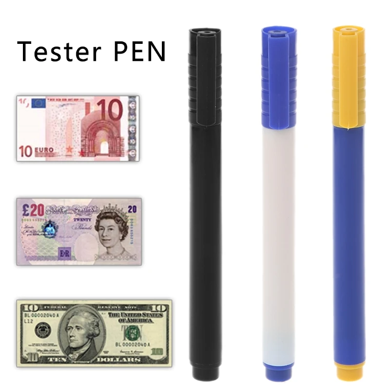 

1 pc Money Counterfeit Marker Pen Checker Tester Detector Fake Bill Dollar Currency