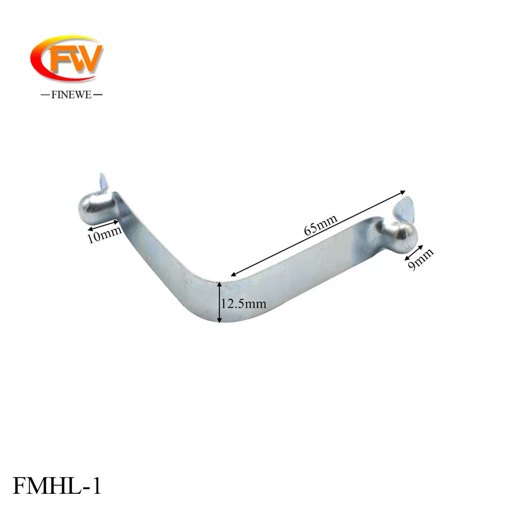 FINEWE 4pcs/bag 9mm double buttons V shape flat metal locking spring clips for tent Wholesale
FINEWE 4pcs/bag 9mm double buttons V shape flat metal locking spring clips for tent Wholesale