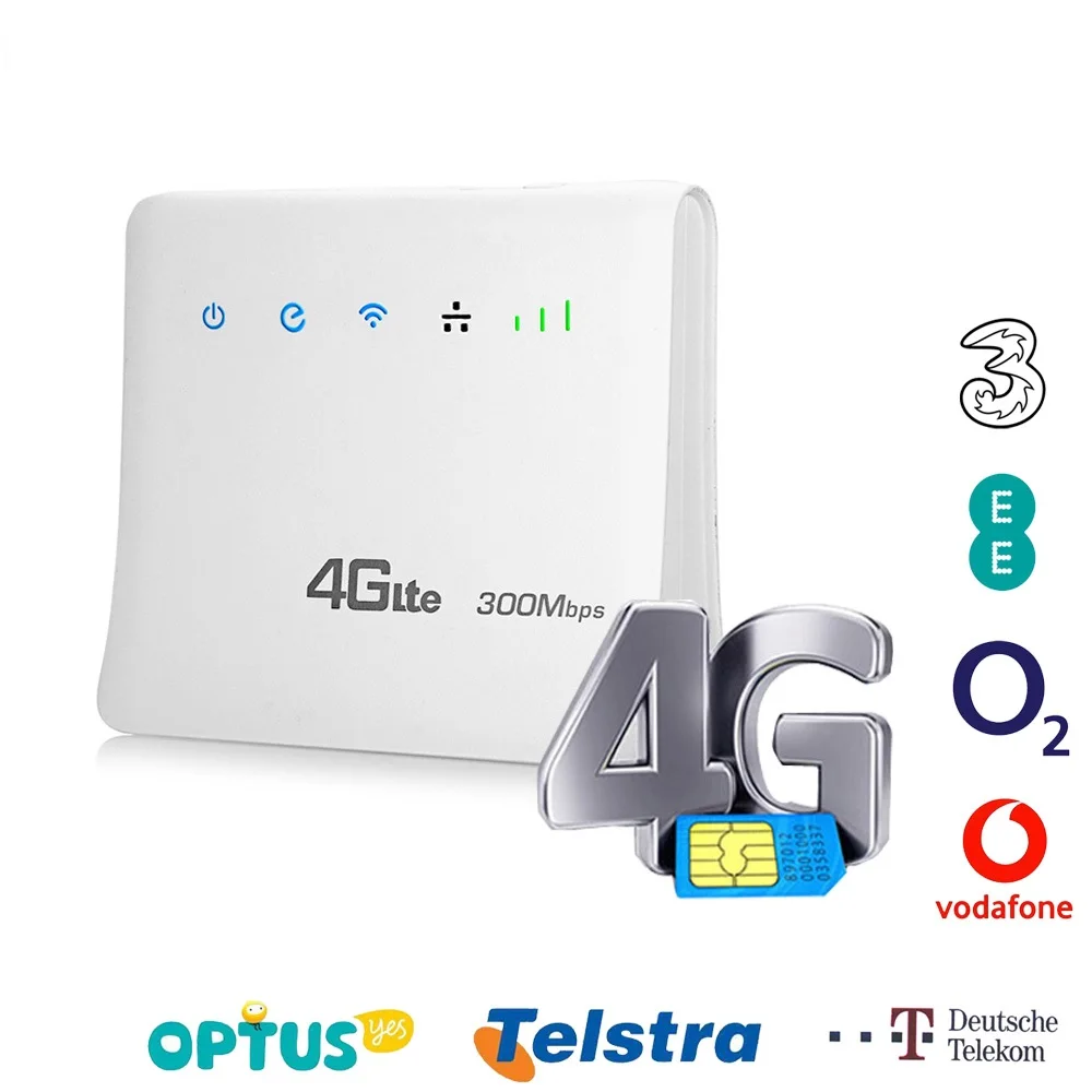 DongZhenHua D921 300Mbps Wireless Router 4G LTE Wifi Router With SIM Card Slot&RJ45 Outside Booster Extender For Home IP Camera
DongZhenHua D921 300Mbps Wireless Router 4G LTE Wifi Router With SIM Card Slot&RJ45 Outside Booster Extender For Home IP Camera