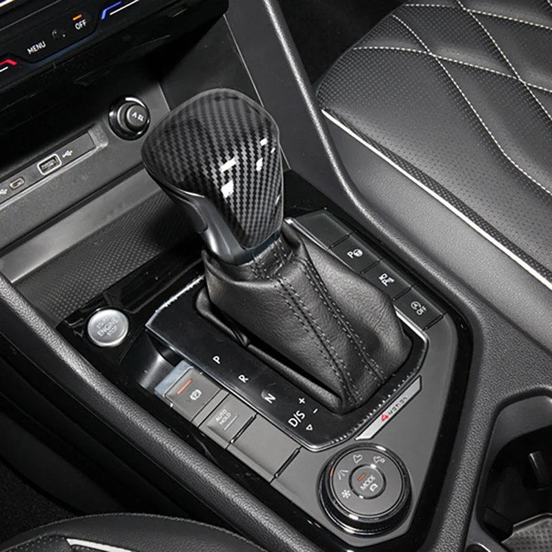 Carbon Fiber Gear Head Knob Shift Cover Trim Gear Shift Knob Shifter Lever Cover Decoration for Tiguan L 2021 2022
Carbon Fiber Gear Head Knob Shift Cover Trim Gear Shift Knob Shifter Lever Cover Decoration for Tiguan L 2021 2022