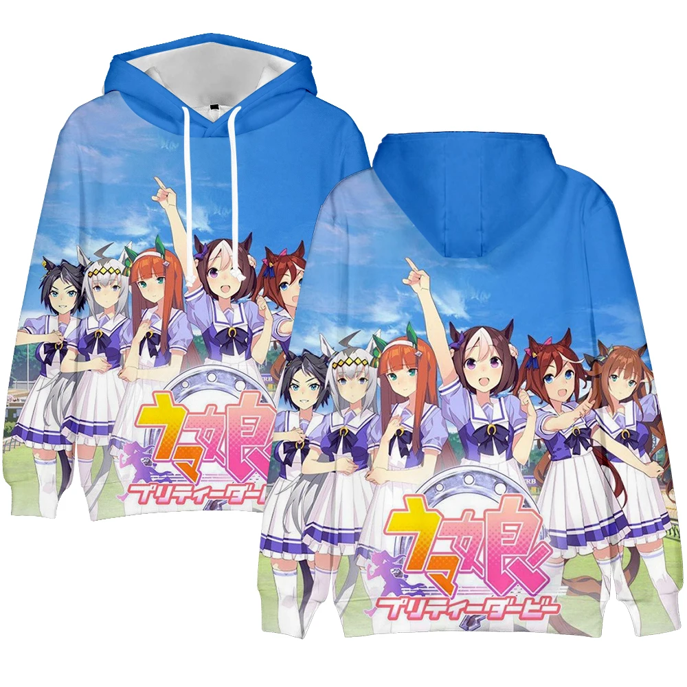 Pretty Derby Special Week Silence Suzuka 3D Hoodies Sportswear Children's 3d Hooded Kawaii Boys/girls The Hooded Men/women Tops
Pretty Derby Special Week Silence Suzuka 3D Hoodies Sportswear Children's 3d Hooded Kawaii Boys/girls The Hooded Men/women Tops