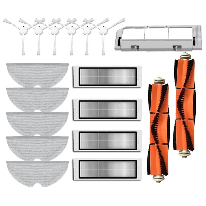 Hepa Filter Main Side Brush Mop Cloth for Xiaomi Mijia 1C / STYTJ01ZHM T1 Dreame F9 Robotic Vacuum Cleaner Accessories
Hepa Filter Main Side Brush Mop Cloth for Xiaomi Mijia 1C / STYTJ01ZHM T1 Dreame F9 Robotic Vacuum Cleaner Accessories