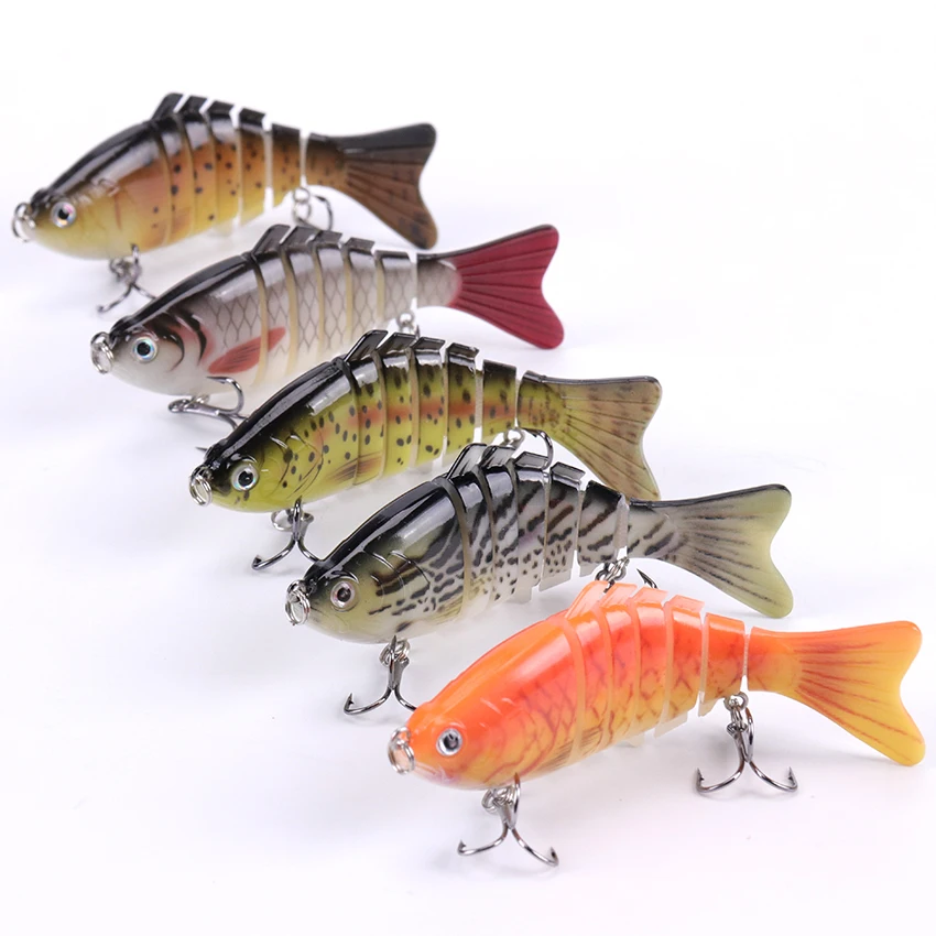 1PC Multi Jointed Fishing Lure Sinking Wobblers Fishing Lures 7 Jointed Swimbait Hard Artificial Bait Fishing Lure Crank Bait
1PC Multi Jointed Fishing Lure Sinking Wobblers Fishing Lures 7 Jointed Swimbait Hard Artificial Bait Fishing Lure Crank Bait