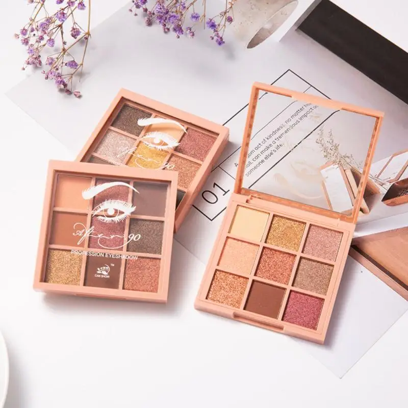 CAN SHOW 9 Kleur Oogschaduw Palet Matte flash Oogschaduw Shimmer Glitter Gepigmenteerde Make Oogschaduw Waterproof Cosmetische
CAN SHOW 9 Kleur Oogschaduw Palet Matte flash Oogschaduw Shimmer Glitter Gepigmenteerde Make Oogschaduw Waterproof Cosmetische