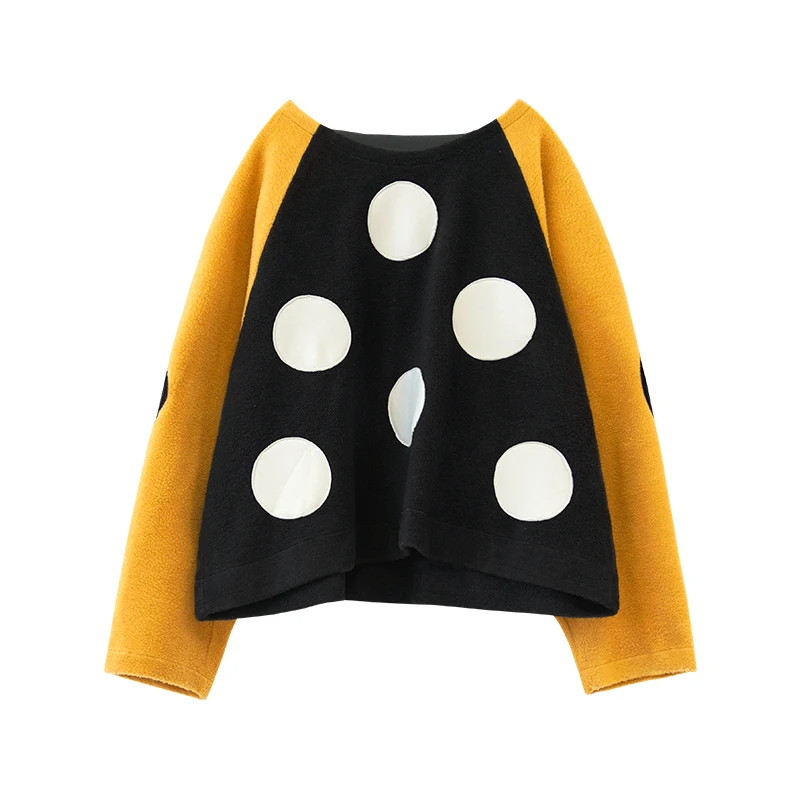 imakokoni original color matching wave dot sweater women autumn and winter thickened loose wild thin top
imakokoni original color matching wave dot sweater women autumn and winter thickened loose wild thin top