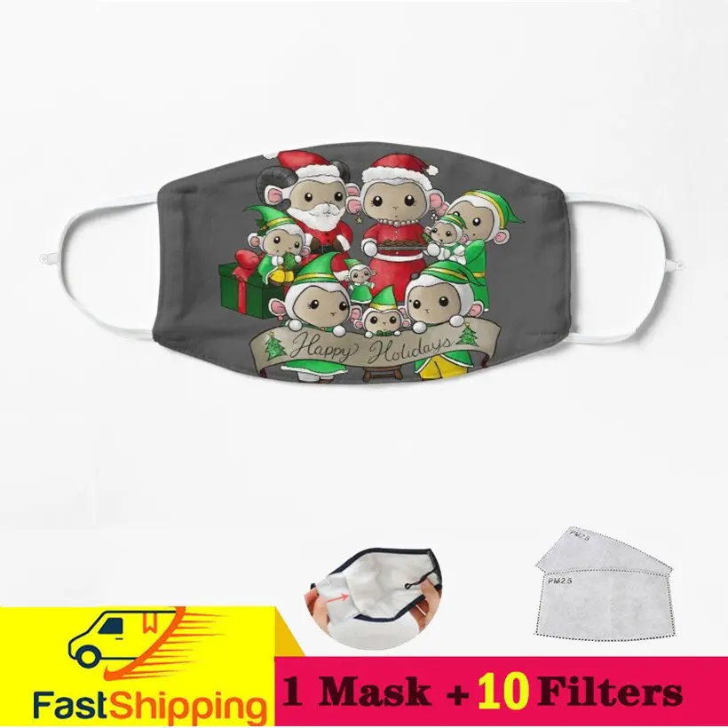 Семейный праздник Lambie, вечеринка LamBee It's Santa! Многоразовая моющаяся Пылезащитная хлопковая накладка на рот Face Mas в уличном стиле
Семейный праздник Lambie, вечеринка LamBee It's Santa! Многоразовая моющаяся Пылезащитная хлопковая накладка на рот Face Mas в уличном стиле