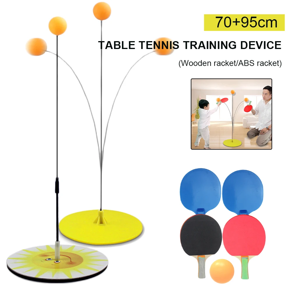 Table Tennis Practice Trainer Racket Game Movement Soft Shaft Training Machine Elasticity Kid Adult Ping Pong Practice
Table Tennis Practice Trainer Racket Game Movement Soft Shaft Training Machine Elasticity Kid Adult Ping Pong Practice