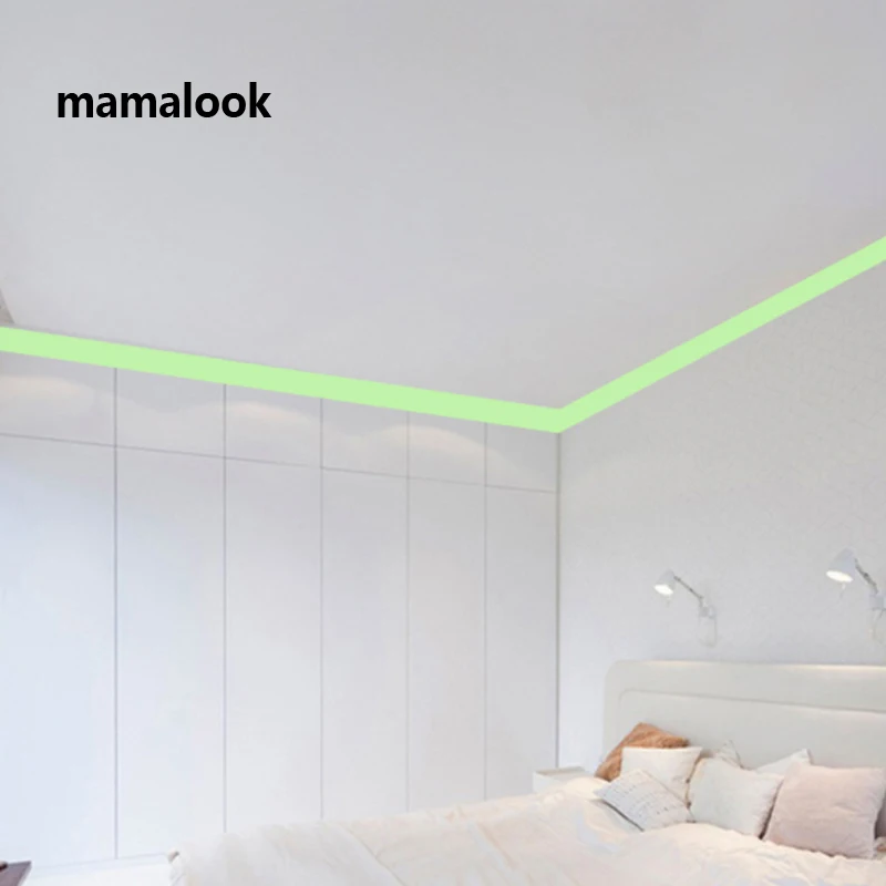 Luminous band baseboard Wall Sticker living room bedroom Eco-friendly home decoration decal Glow in the dark DIY Strip Stickers
Luminous band baseboard Wall Sticker living room bedroom Eco-friendly home decoration decal Glow in the dark DIY Strip Stickers