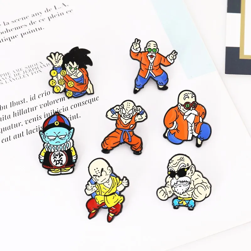 HOSENG 16Pcs/Lot Cartoon Anime Monkey King Brooch Punk Monster Alloy Chinese Kung Fu Enamel Pin Jewelry Accessories HS_876
HOSENG 16Pcs/Lot Cartoon Anime Monkey King Brooch Punk Monster Alloy Chinese Kung Fu Enamel Pin Jewelry Accessories HS_876