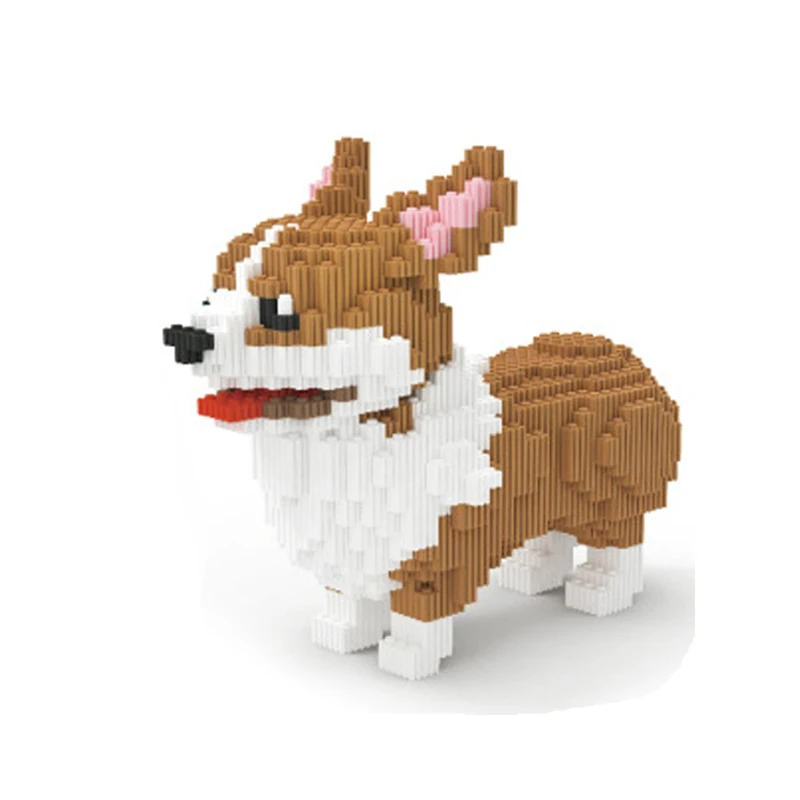 Xizai 8040 Cartoon Small Welsh Corgi Dog Animal Pet 3D Model DIY Mini Micro Building Blocks Bricks Assembly Toy 26cm tall no Box
Xizai 8040 Cartoon Small Welsh Corgi Dog Animal Pet 3D Model DIY Mini Micro Building Blocks Bricks Assembly Toy 26cm tall no Box