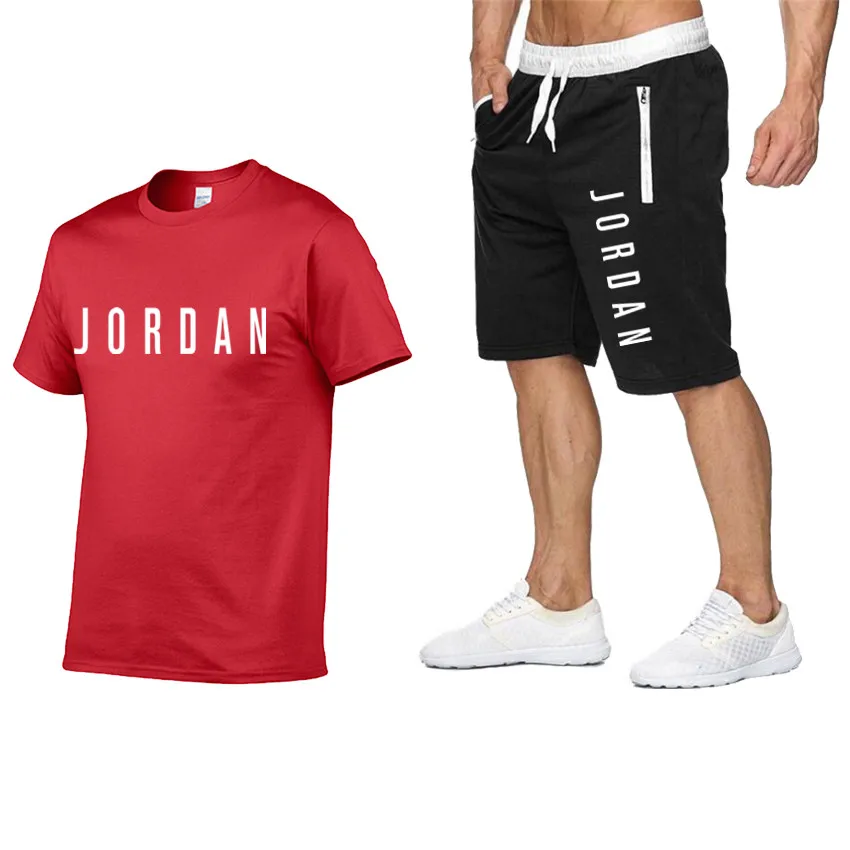 2021 Men's Fashion New Summer High Quality Pure Cotton Printed Short-Sleeved Sports T-Shirt + Shorts Running Fitness 2-Piece Set
2021 Men's Fashion New Summer High Quality Pure Cotton Printed Short-Sleeved Sports T-Shirt + Shorts Running Fitness 2-Piece Set