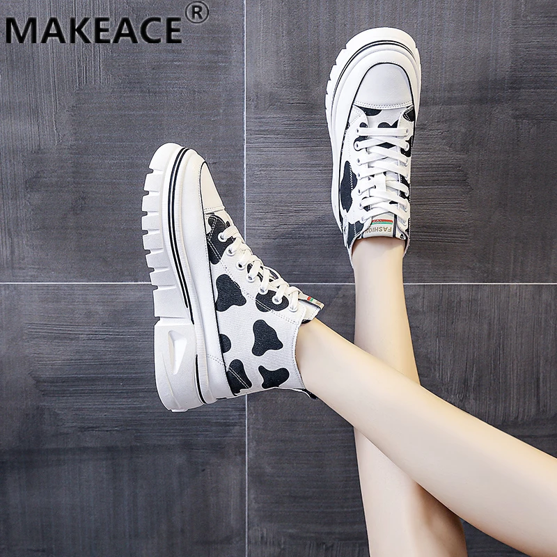 Autumn Women's Shoes 2021 Leopard Print Canvas Shoes Casual Platform Soft Bottom Walking Shoes Ladies Sneakers Fashion Brand
Autumn Women's Shoes 2021 Leopard Print Canvas Shoes Casual Platform Soft Bottom Walking Shoes Ladies Sneakers Fashion Brand
