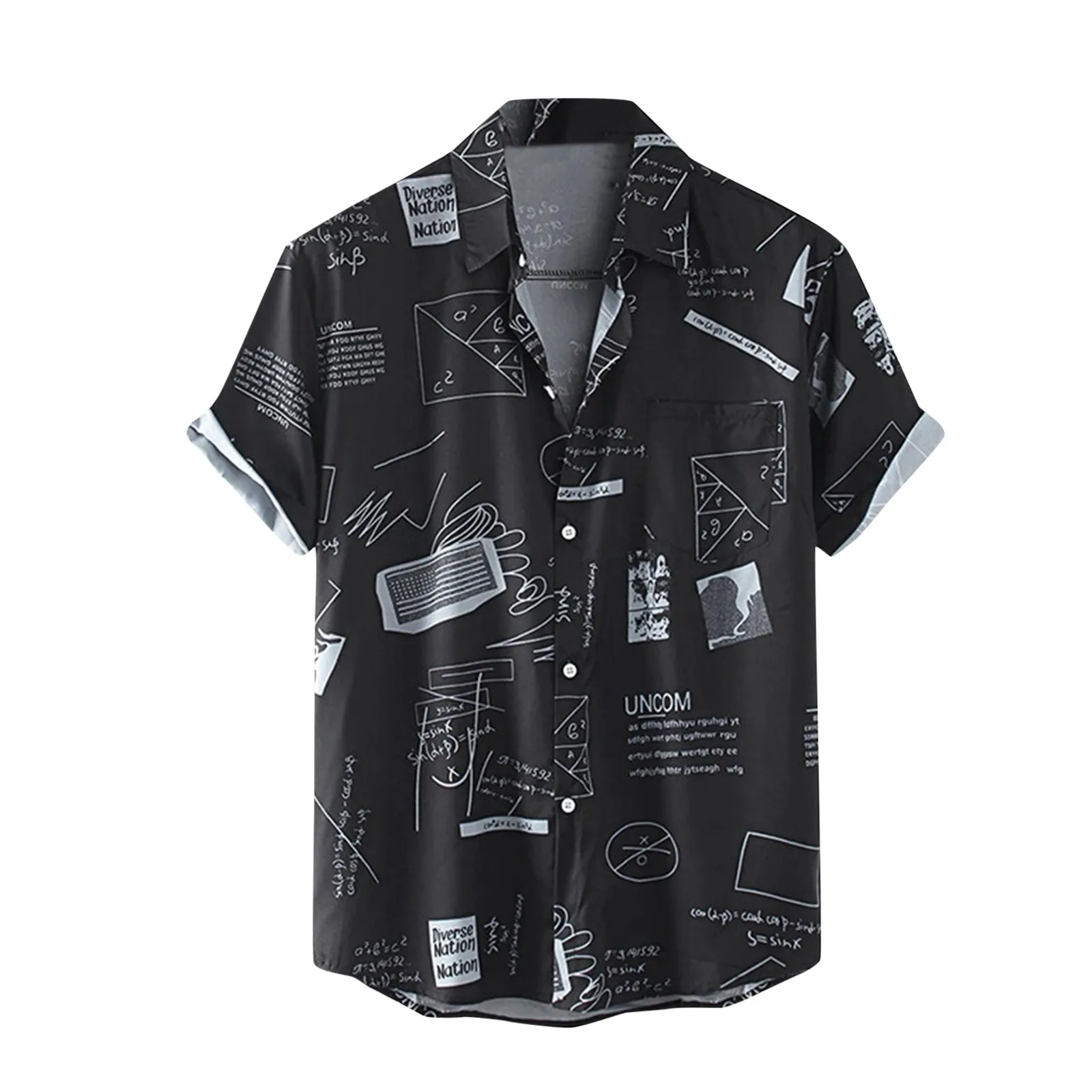 2022 New Arrival Men's Shirts Men Hawaiian Camicias Short Sleeve Streetwear Print Striped Patchwork Summer Chic Blouse Beach
2022 New Arrival Men's Shirts Men Hawaiian Camicias Short Sleeve Streetwear Print Striped Patchwork Summer Chic Blouse Beach