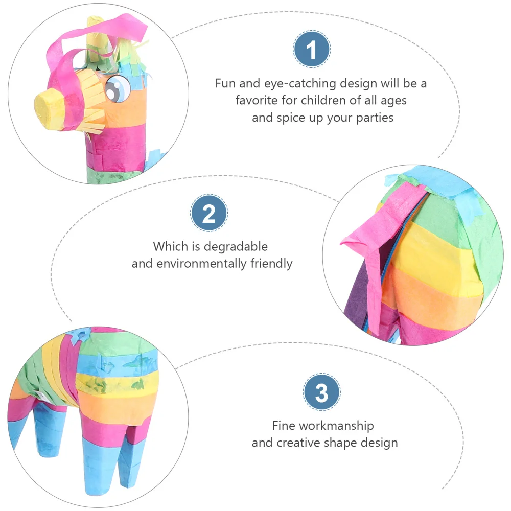 3pcs Piata Smashing Sugar Filled Plaything Kid's Outdoor (Random Style) 
3pcs Piata Smashing Sugar Filled Plaything Kid's Outdoor (Random Style)