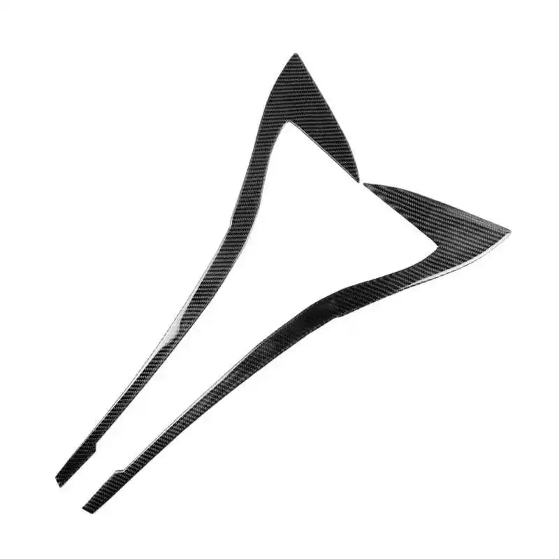 Real carbon fiber Car light eyebrow decorate Car accessories Fit For BMW 3 Series G20 G28 325li 330d 335 2019-2020 
Real carbon fiber Car light eyebrow decorate Car accessories Fit For BMW 3 Series G20 G28 325li 330d 335 2019-2020