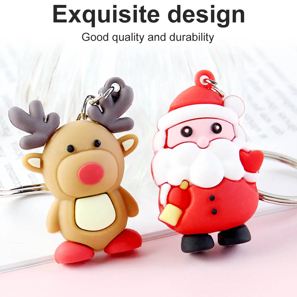 Children Christmas Gift Santa Claus Elk Snowman Keychain Merry Christmas Navidad Christmas Decoration New Year Decoration
Children Christmas Gift Santa Claus Elk Snowman Keychain Merry Christmas Navidad Christmas Decoration New Year Decoration
