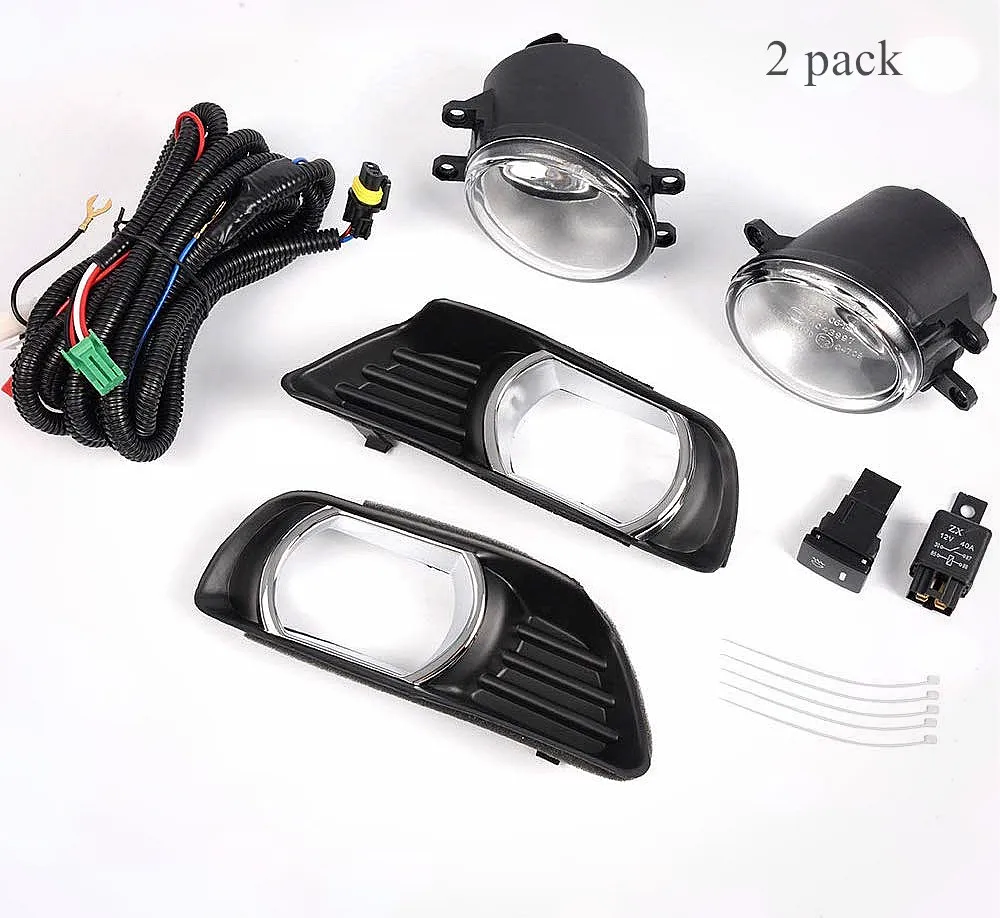 Solinso For 2007-2009 Toyota Camry Fog Lights Headlight Front Bumpes Lamp Clear Lens COMPLETE KIT 2008
Solinso For 2007-2009 Toyota Camry Fog Lights Headlight Front Bumpes Lamp Clear Lens COMPLETE KIT 2008
