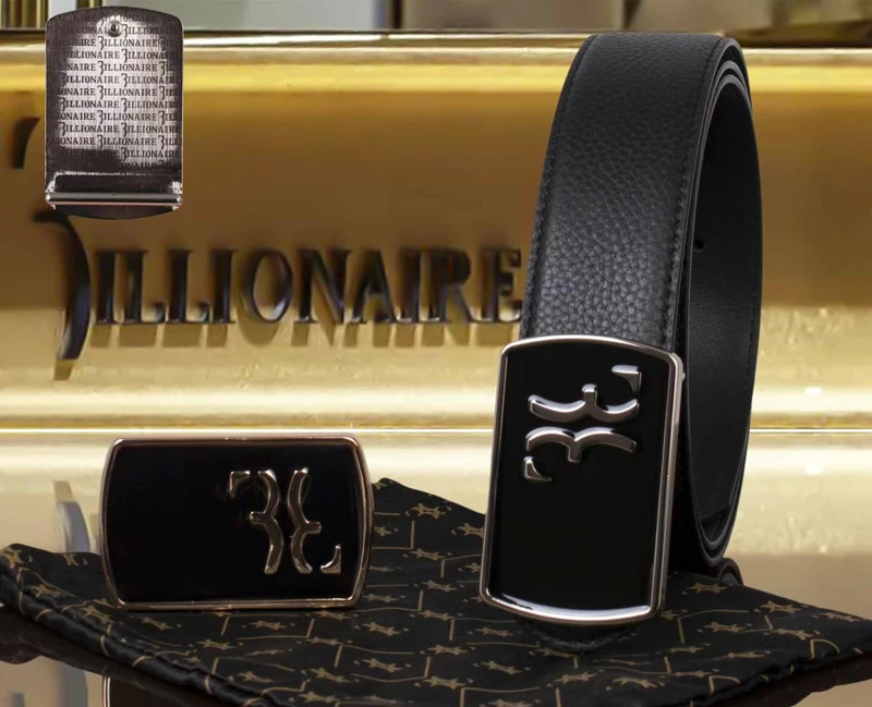 BILLIONAIRE belts Cowhide leather men 2021 new launching England fashion Business buckle big size 105-130CM Free shipping
BILLIONAIRE belts Cowhide leather men 2021 new launching England fashion Business buckle big size 105-130CM Free shipping