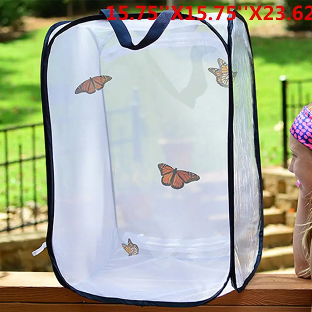 16 ''x 16'' x 24 ''складной заднем дворе клетка в форме бабочки среды обитания Террариум тонкой Проволочная сетка
16 ''x 16'' x 24 ''складной заднем дворе клетка в форме бабочки среды обитания Террариум тонкой Проволочная сетка