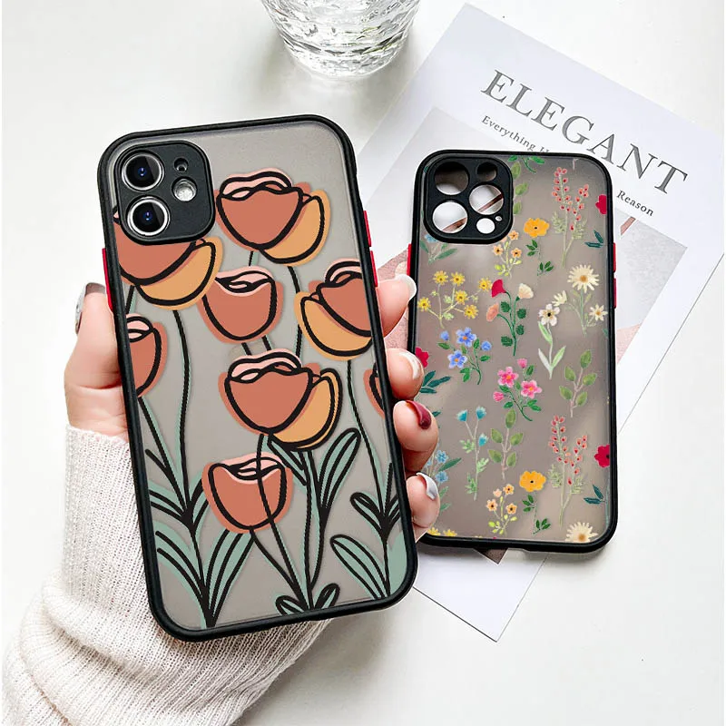 Case for iPhone 12 Pro Funda iphone 11 Pro XS MAX X 7 XR SE 2020 8 6 6S Plus 12 Mini Art Flower Painted Hard PC Cover
Case for iPhone 12 Pro Funda iphone 11 Pro XS MAX X 7 XR SE 2020 8 6 6S Plus 12 Mini Art Flower Painted Hard PC Cover