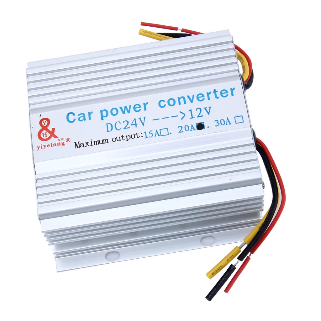 24V To 12V 20A Step Down Converter Regulator Power Inverter Adapter 13V-40V Input for Car Vehicle Boat
24V To 12V 20A Step Down Converter Regulator Power Inverter Adapter 13V-40V Input for Car Vehicle Boat