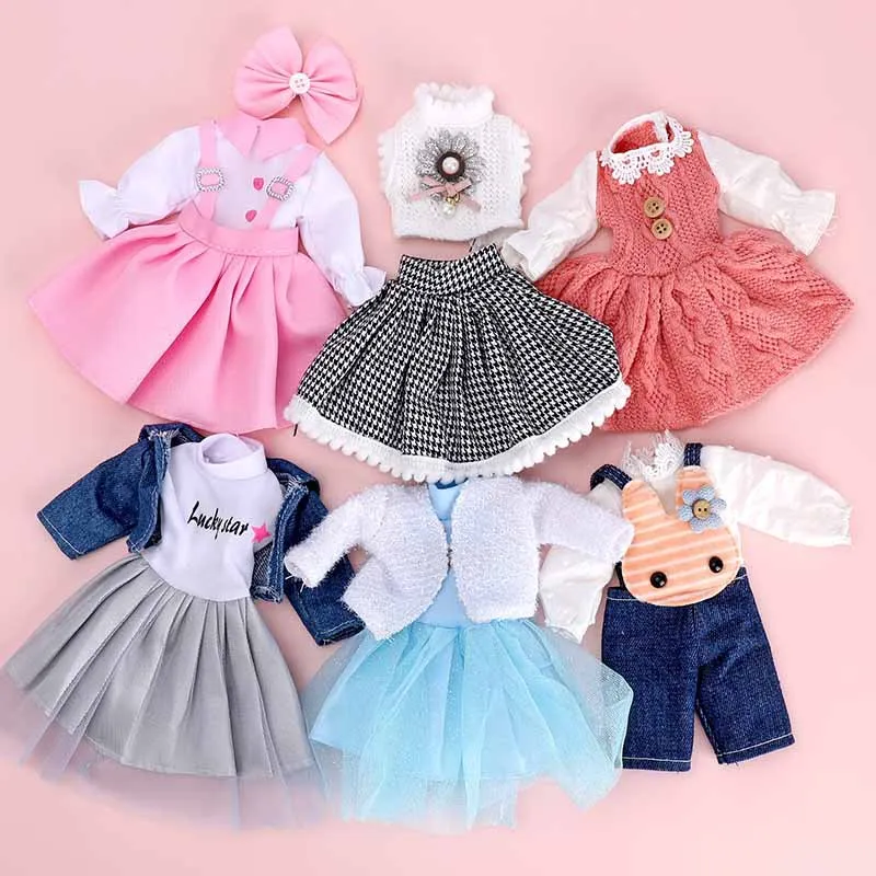 30cm BJD Blyth Doll 1/6 21 Movable Joint Princess Dress Fashion Dress Accessories Girl Toy Doll Gift DIY Clothes (without Doll)
30cm BJD Blyth Doll 1/6 21 Movable Joint Princess Dress Fashion Dress Accessories Girl Toy Doll Gift DIY Clothes (without Doll)