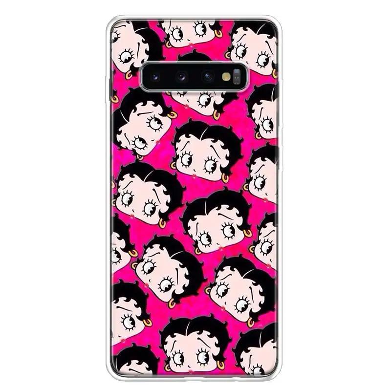 Betty Boop cartoon Phone Case For Samsung Galaxy S10 S20 Ultra Note 10 9 8 S10E S9 S8 S7 Edge J4 J6 J8 Plus + Cover Coque
Betty Boop cartoon Phone Case For Samsung Galaxy S10 S20 Ultra Note 10 9 8 S10E S9 S8 S7 Edge J4 J6 J8 Plus + Cover Coque