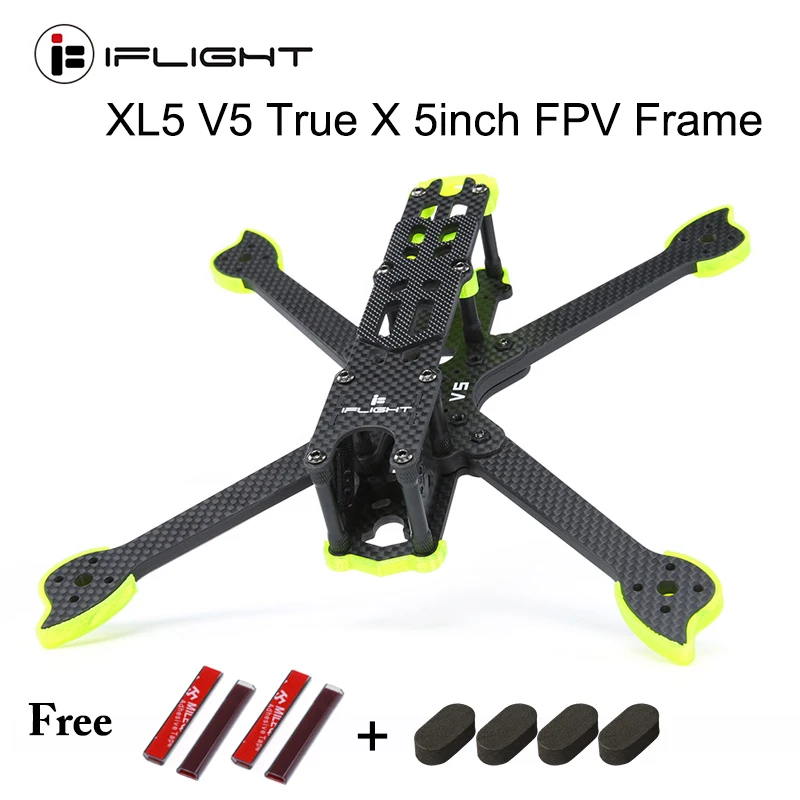 Фото Iplight XL5 V5 True X 240 мм 5 дюймов FPV рама для фристайла комплект с рукояткой совместим F4/F7